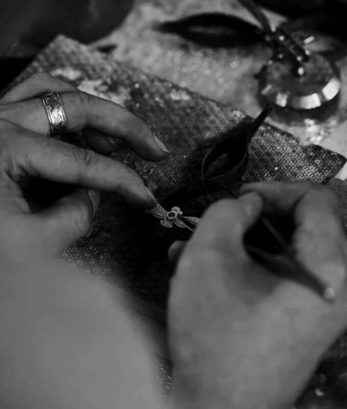 Silverwork craftsmanship