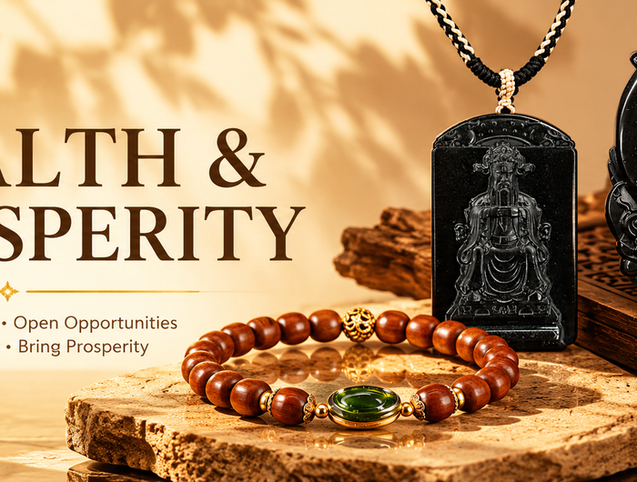 Abundance jewelry with jade bracelet for prosperity and good fortune