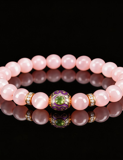 Nine-Tailed Fox Peridot Wealth Bracelet