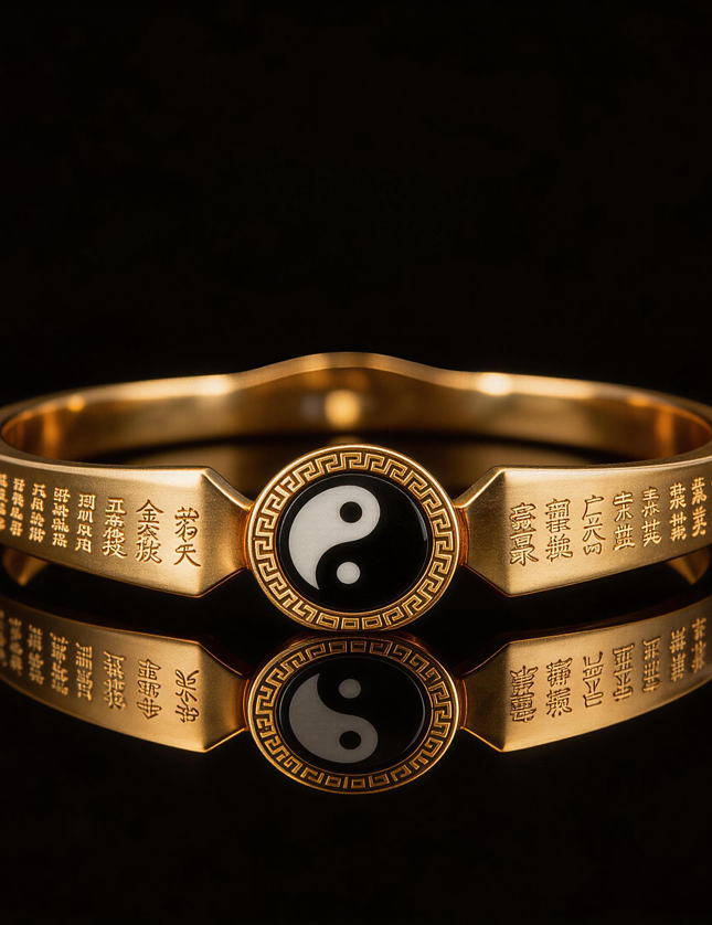 Tai Chi Energy Balance Bangle-Karmasoul