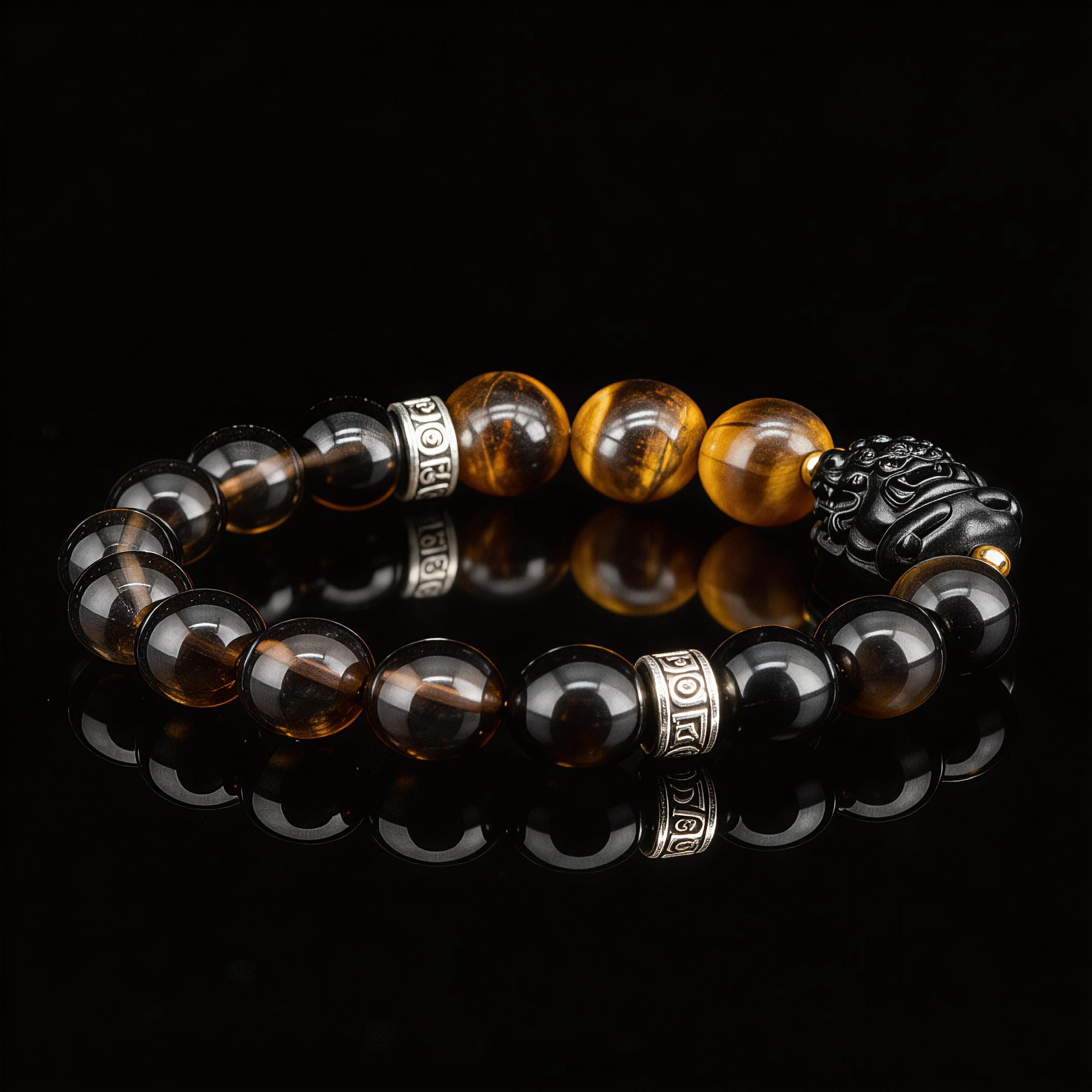 Stability & Prosperity Beaded Bracelet-Karmasoul