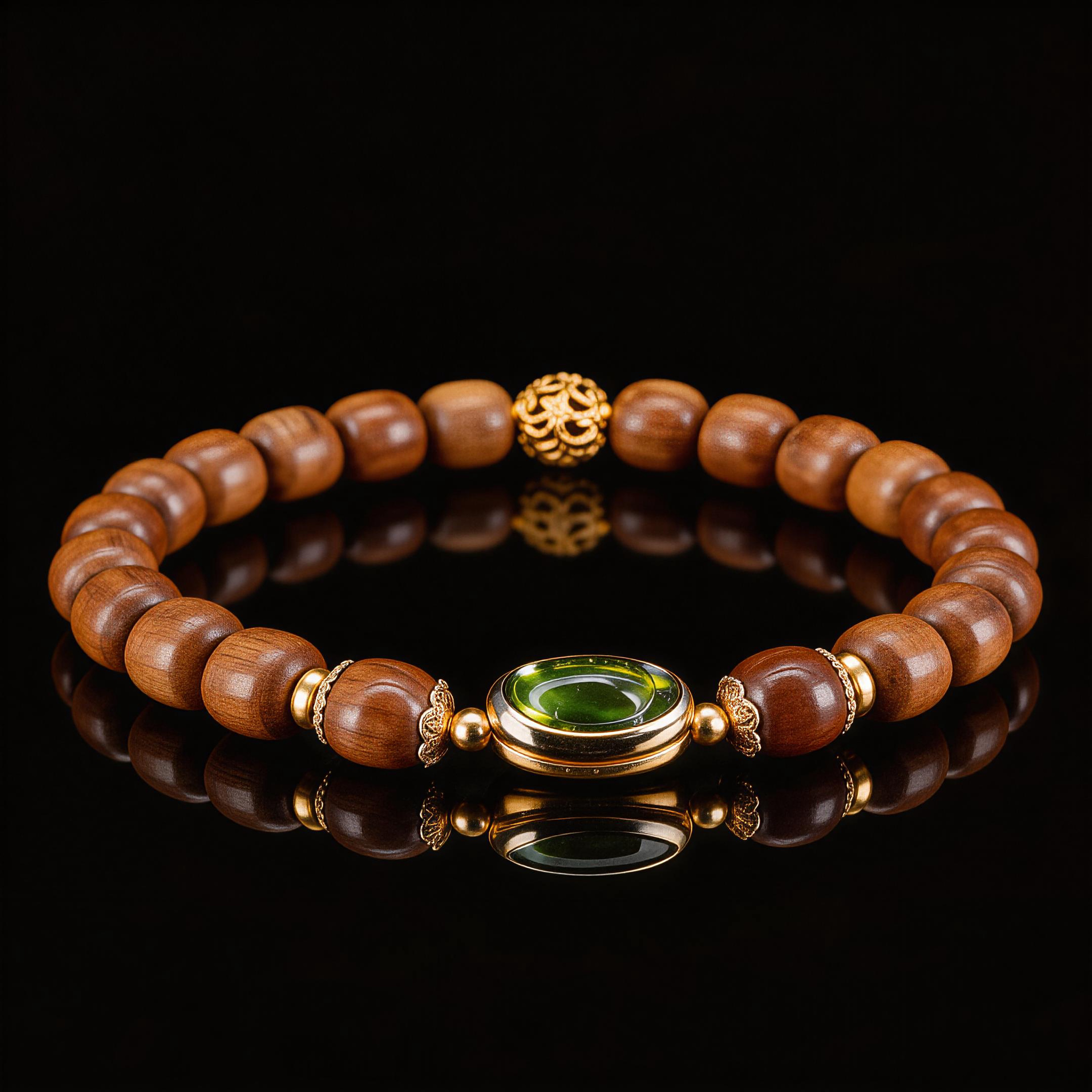 Earth Energy Peridot Bracelet-Karmasoul