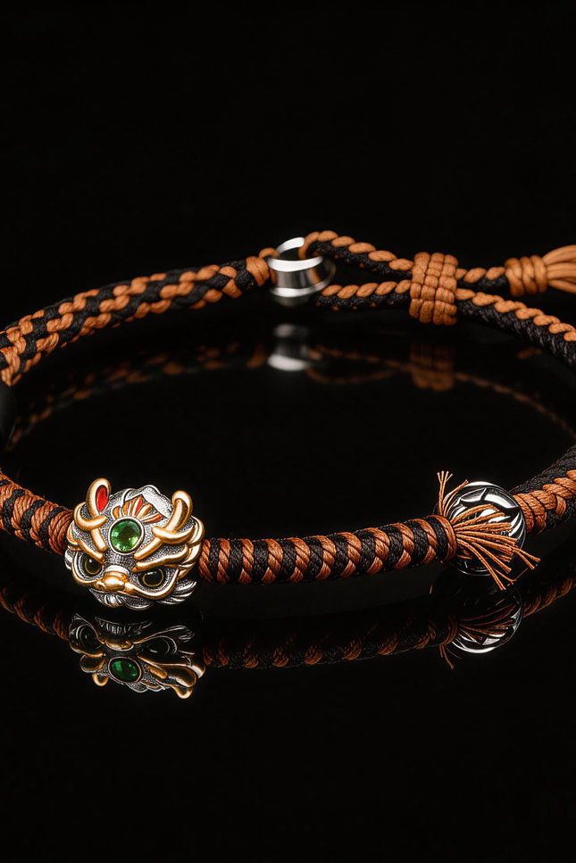 Green Dragon Peridot Bracelet-Karmasoul