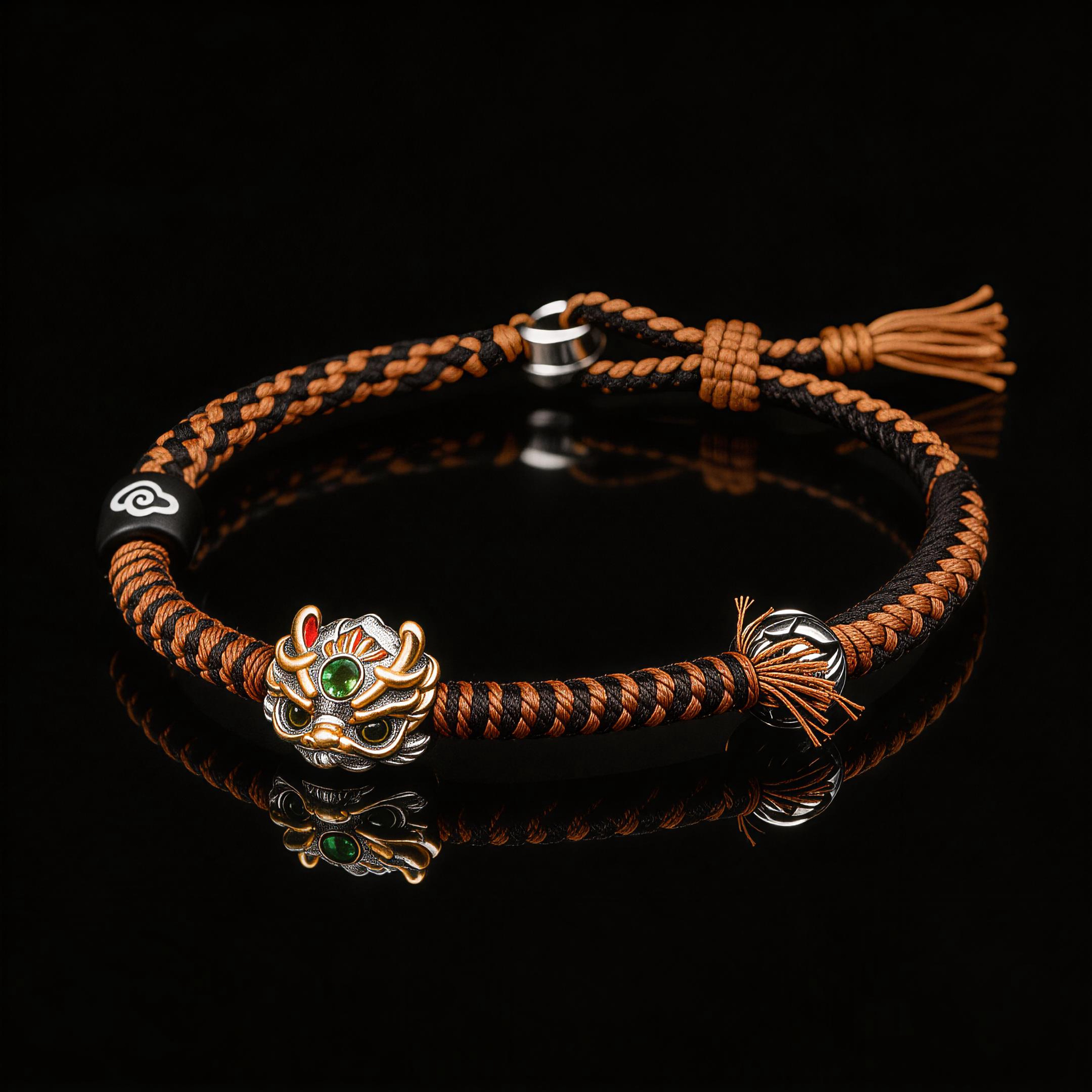 Green Dragon Peridot Bracelet-Karmasoul