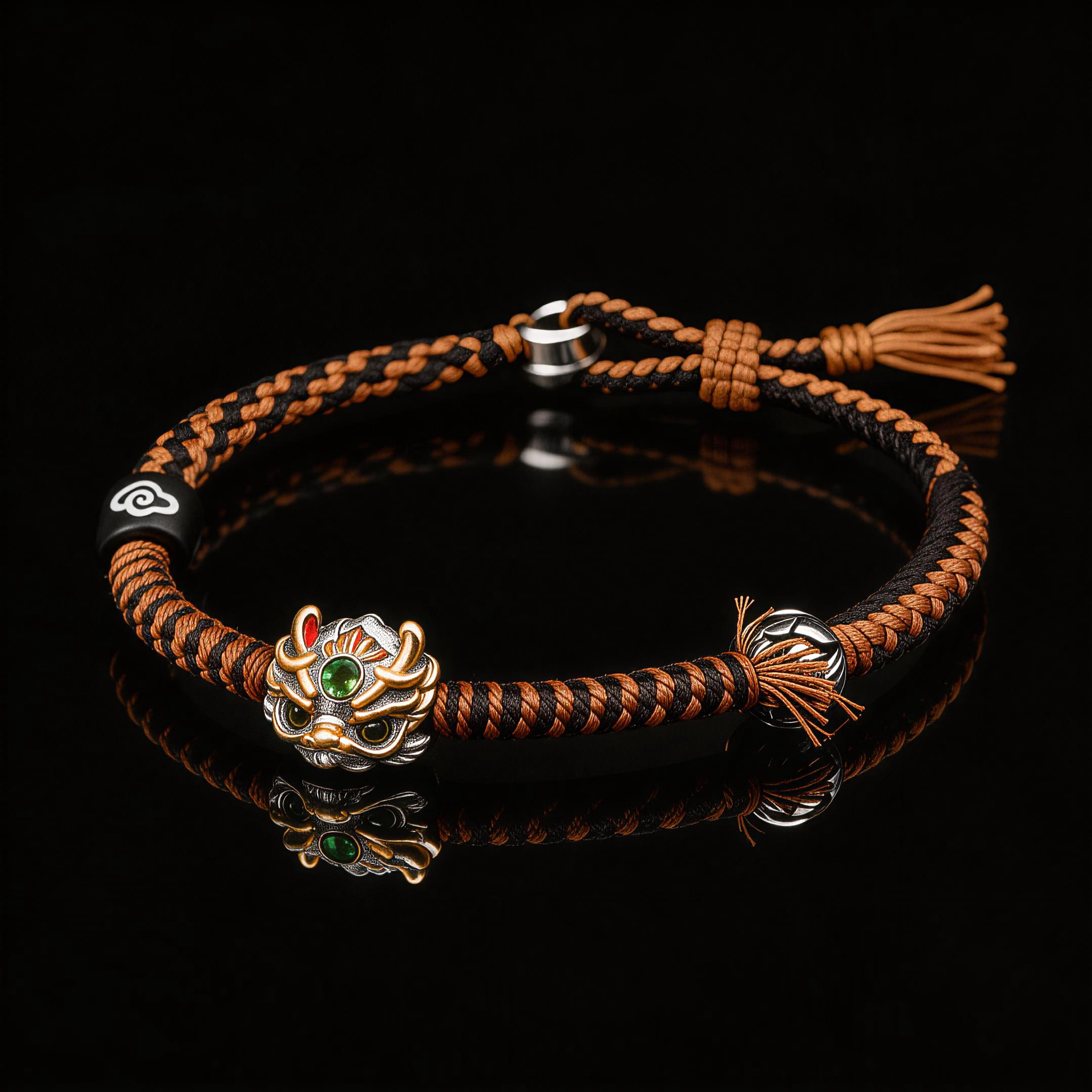 Green Dragon Peridot Bracelet-Karmasoul