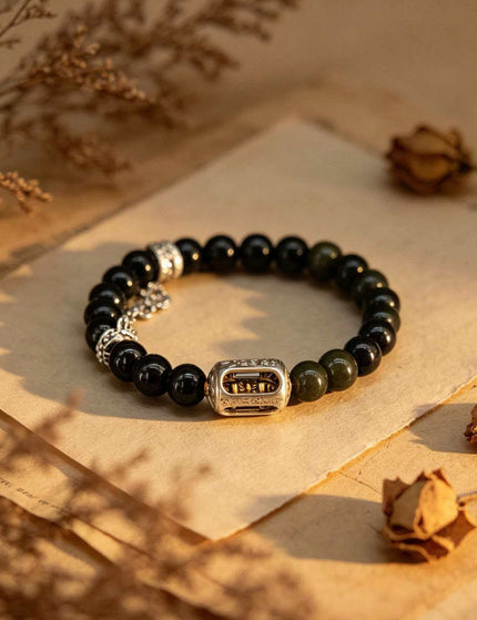 Vajra Jade Beaded Bracelet