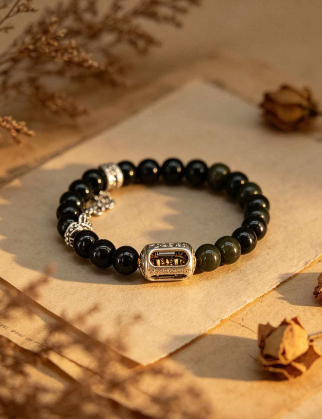 Vajra Jade Beaded Bracelet