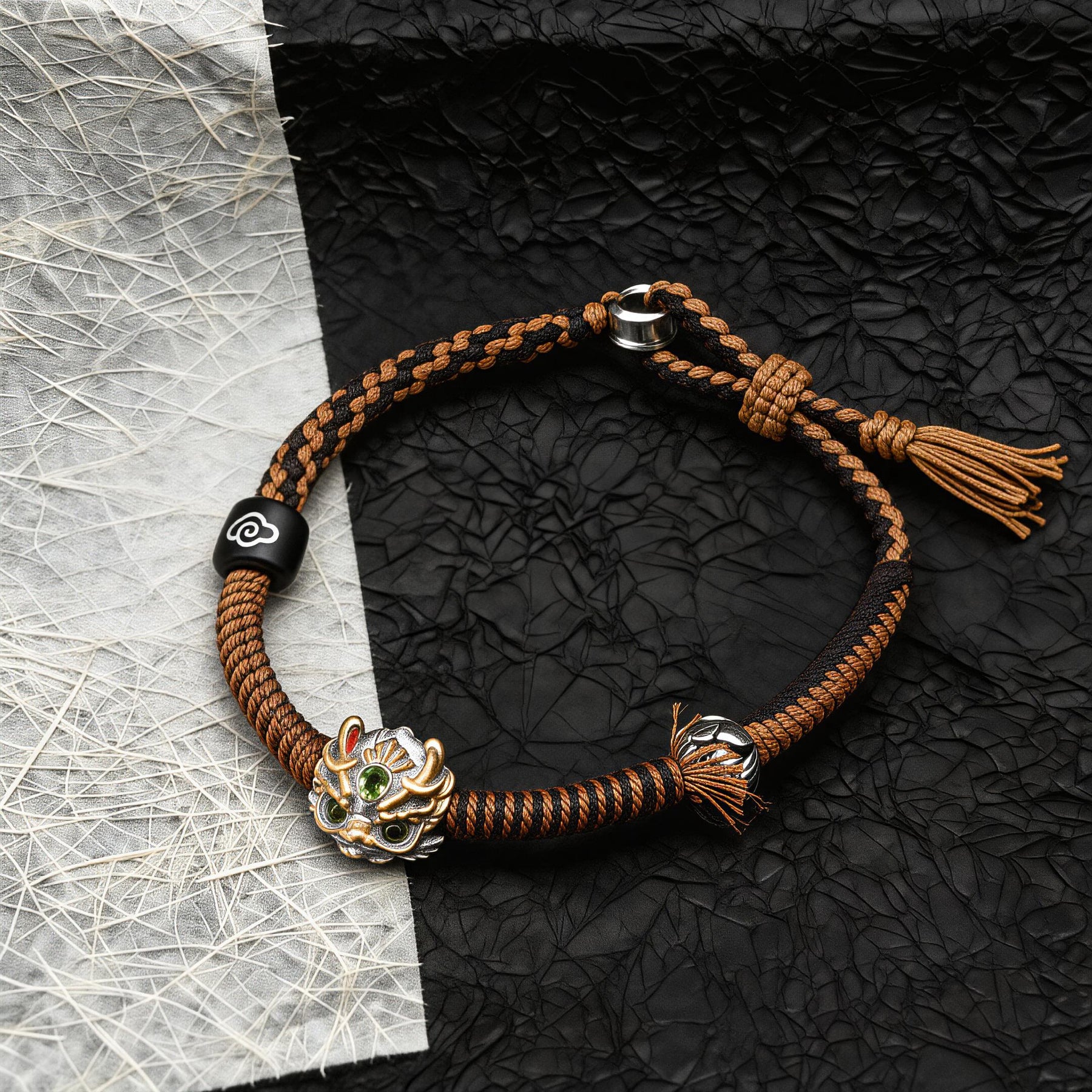 Green Dragon Peridot Bracelet-Karmasoul