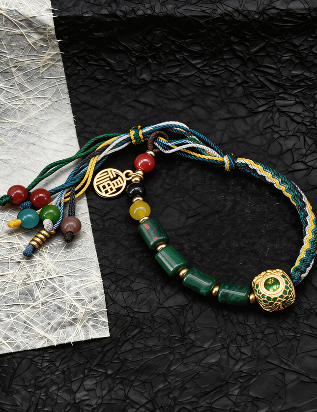 Peridot Bracelet for Balance & Good Fortune-Karmasoul