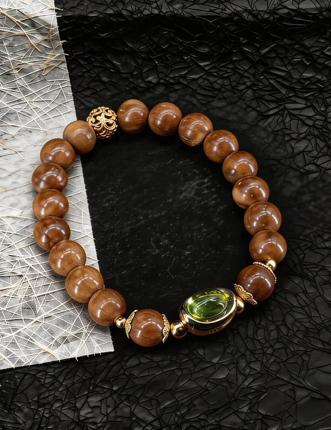 Earth Energy Peridot Bracelet-Karmasoul