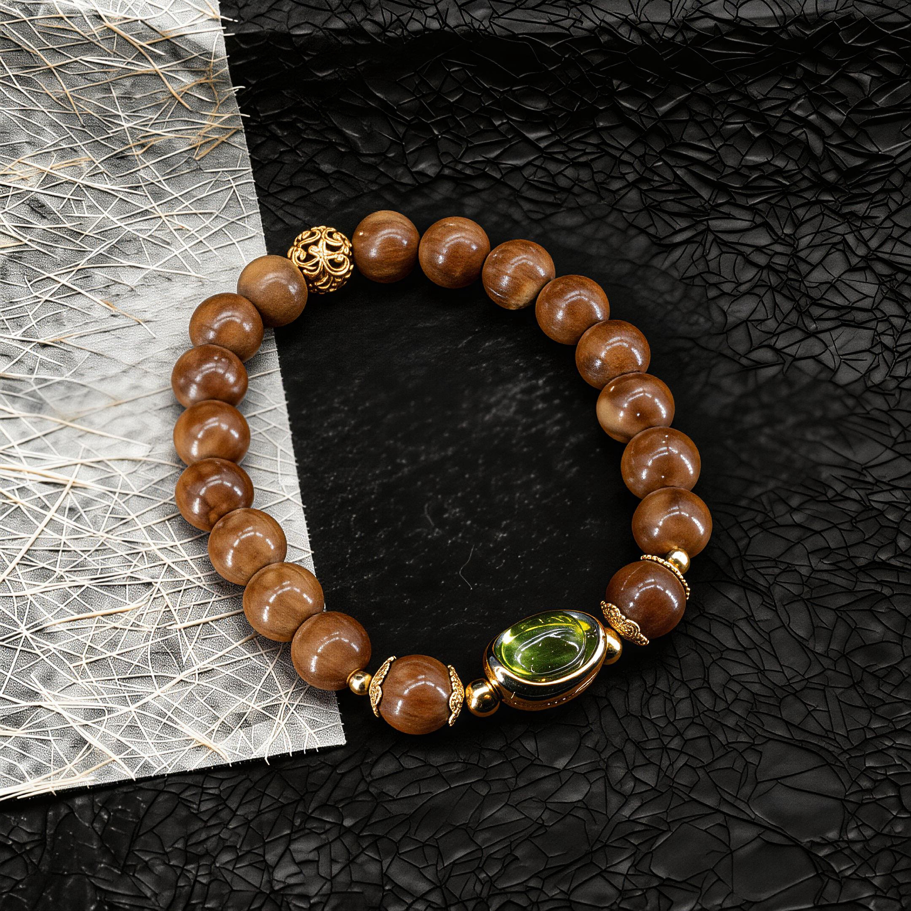 Earth Energy Peridot Bracelet-Karmasoul