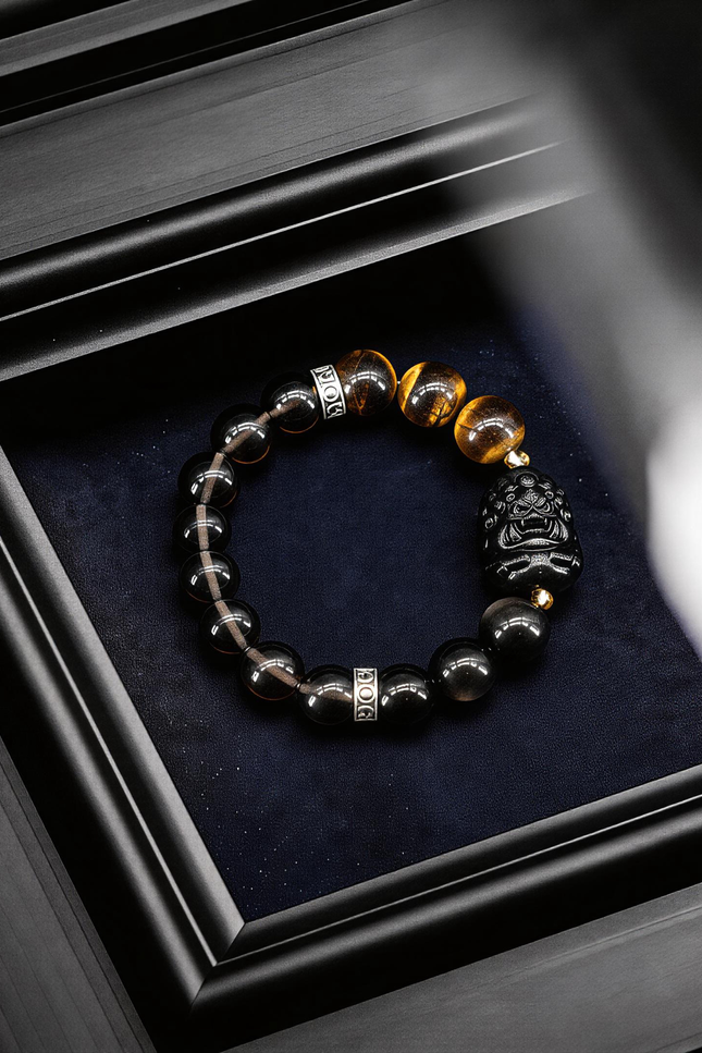 Stability & Prosperity Beaded Bracelet-Karmasoul