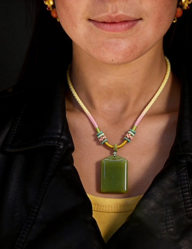 Jade Amulet for Protection & Inner Peace-Karmasoul