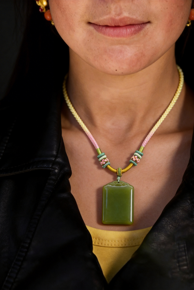 Jade Amulet for Protection & Inner Peace-Karmasoul