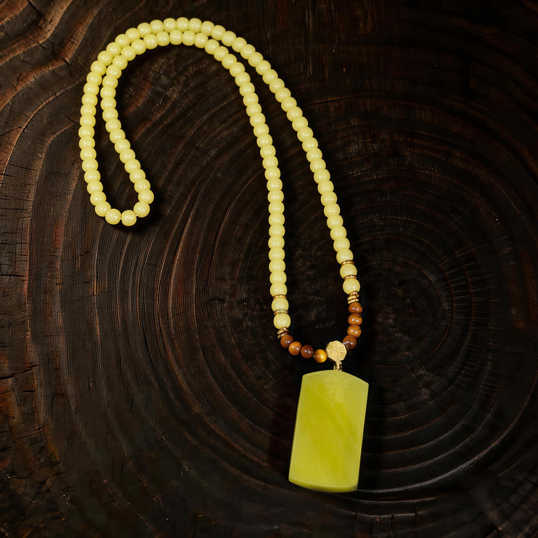 Guardian Beast Peace Jade Pendant – Collector’s Edition-Karmasoul
