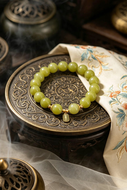 Jade Bracelet for Light and Abundant Prosperity-Karmasoul