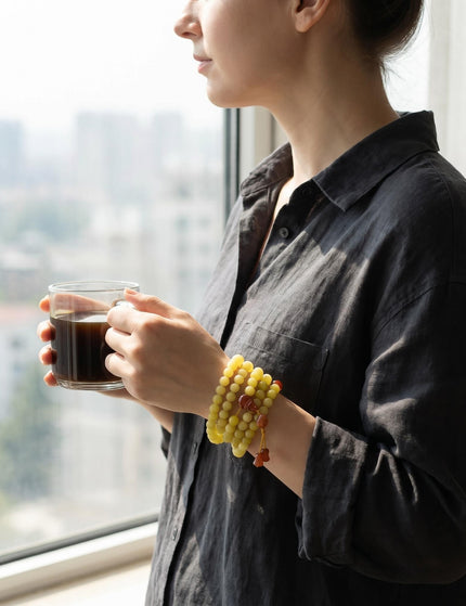 Fine-Bead Stacking Bracelet
