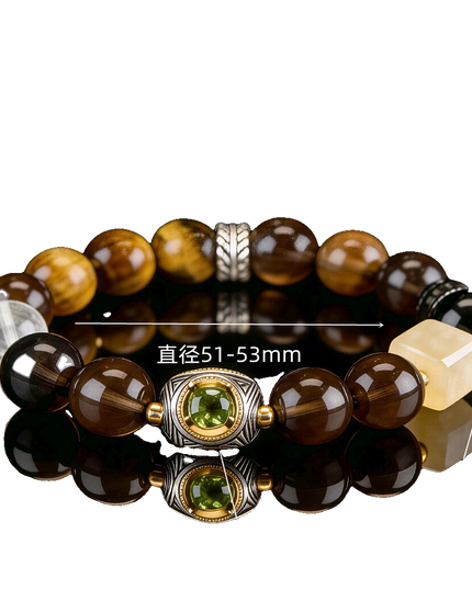 Multigem Treasure Jade Bracelet