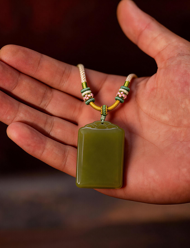 Jade Amulet for Protection & Inner Peace-Karmasoul