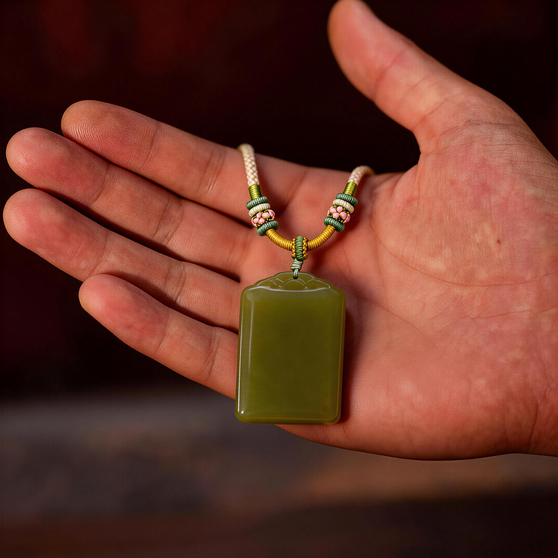 Jade Amulet for Protection & Inner Peace-Karmasoul