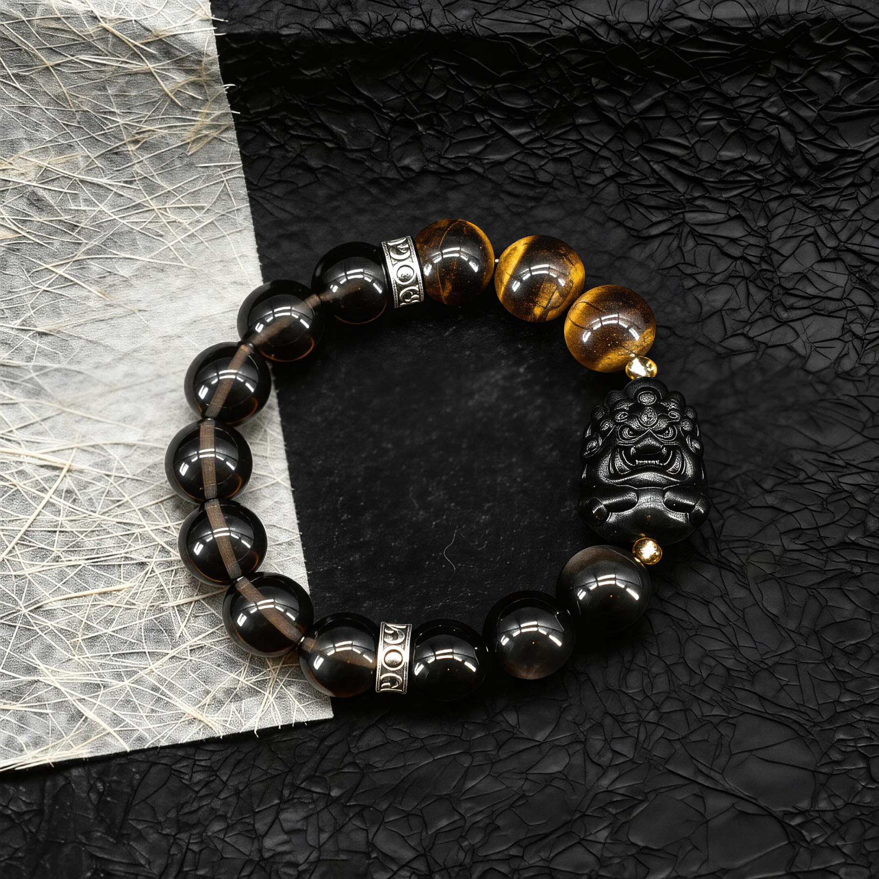 Stability & Prosperity Beaded Bracelet-Karmasoul