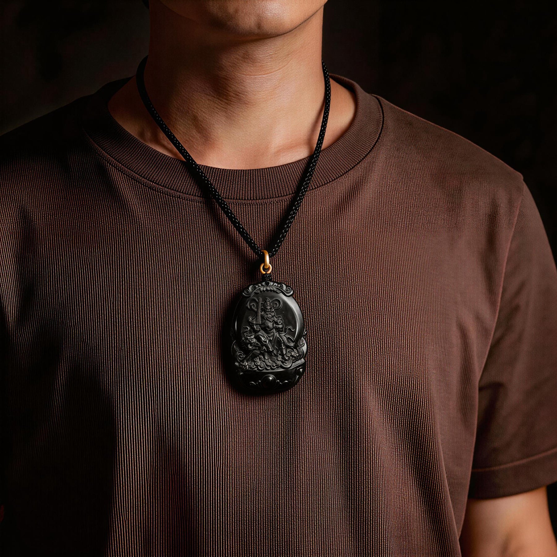 Jade Protection Charm for Wealth and Courage-Karmasoul
