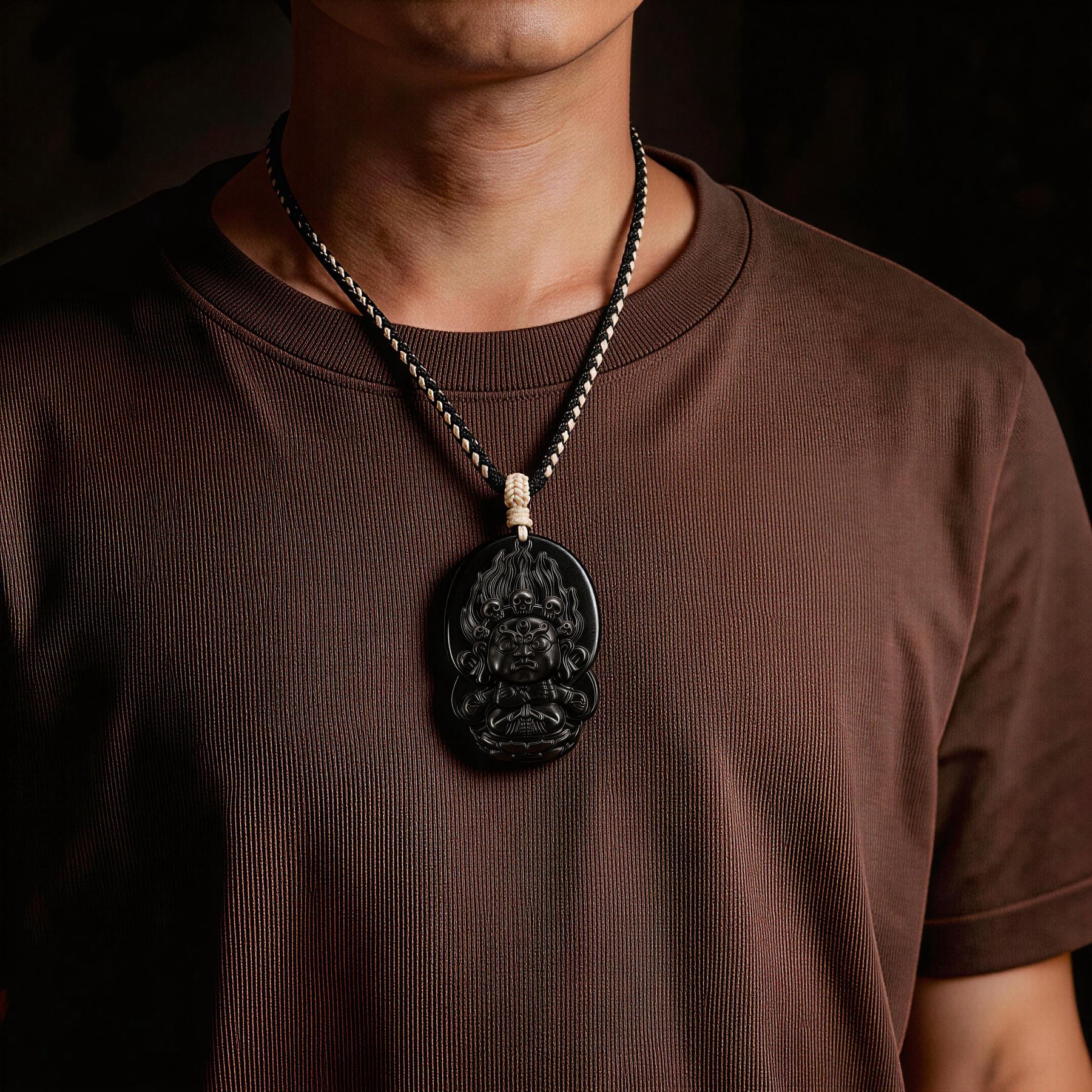 Cute Black Protector Baby Buddha-Karmasoul