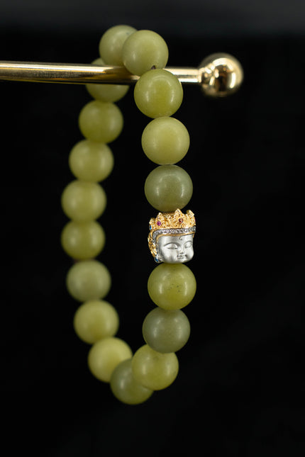 Buddha Guardian Jade Bracelet-Karmasoul