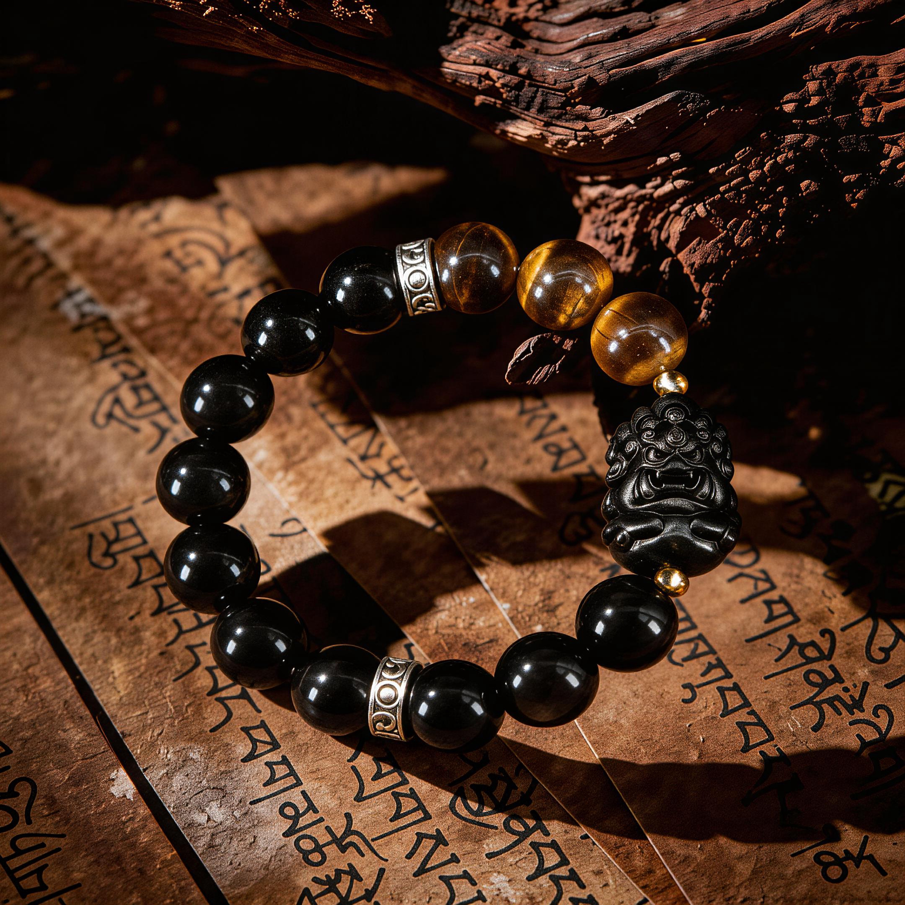 Stability & Prosperity Beaded Bracelet-Karmasoul