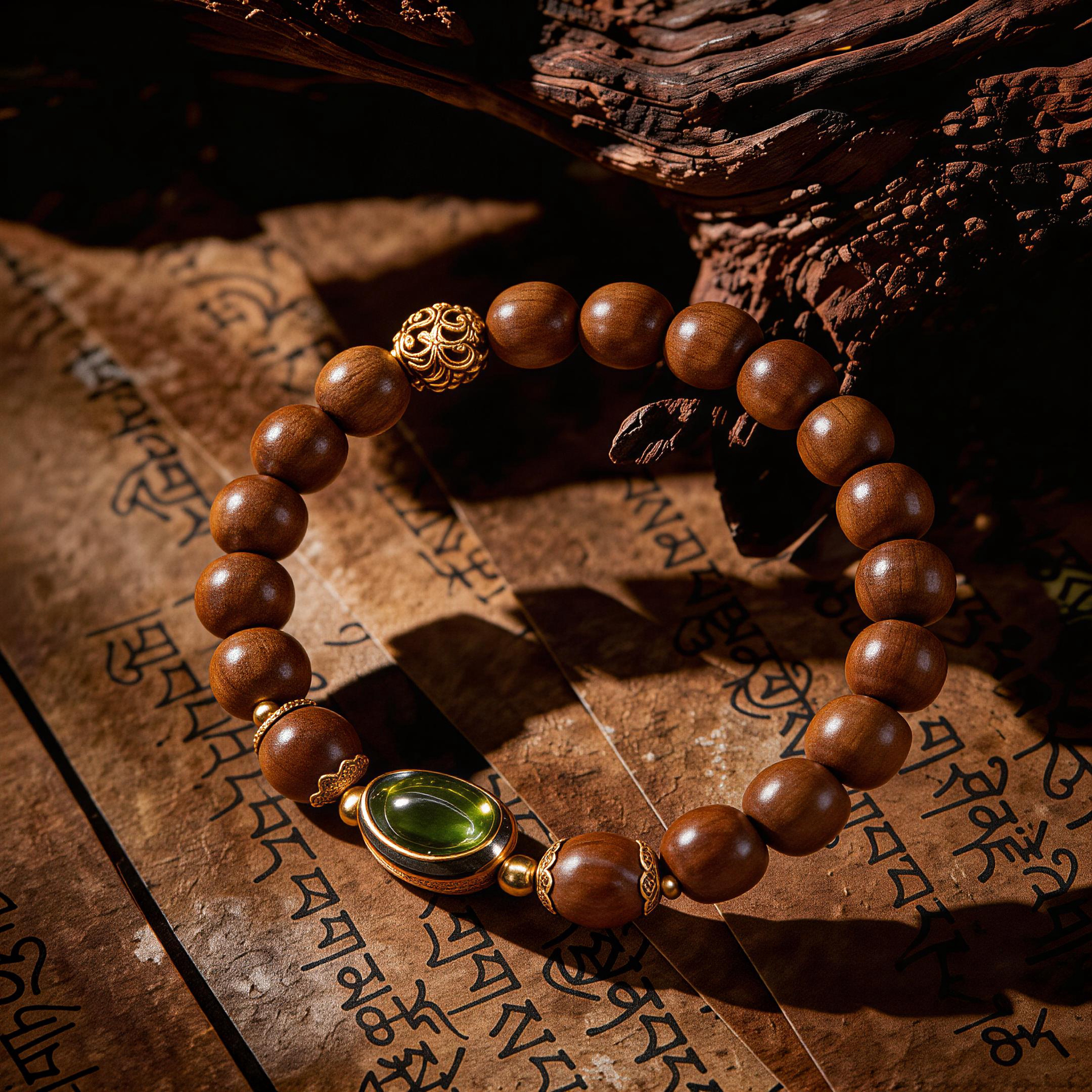 Earth Energy Peridot Bracelet-Karmasoul