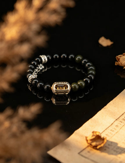 Vajra Jade Beaded Bracelet