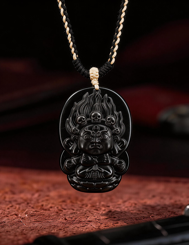 Cute Black Protector Baby Buddha-Karmasoul