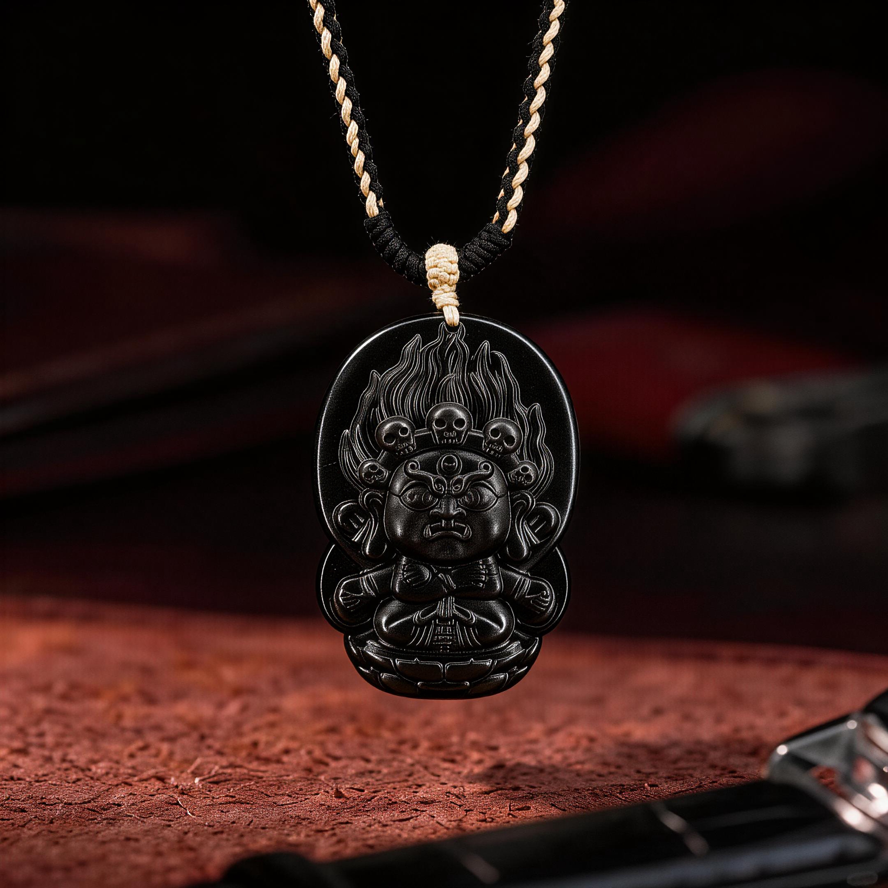 Cute Black Protector Baby Buddha-Karmasoul