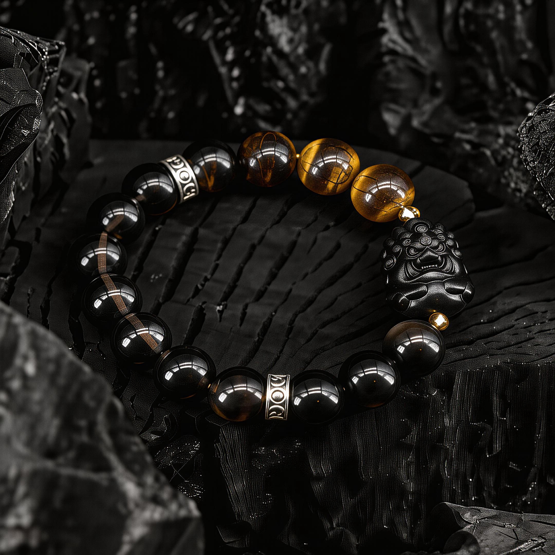 Stability & Prosperity Beaded Bracelet-Karmasoul