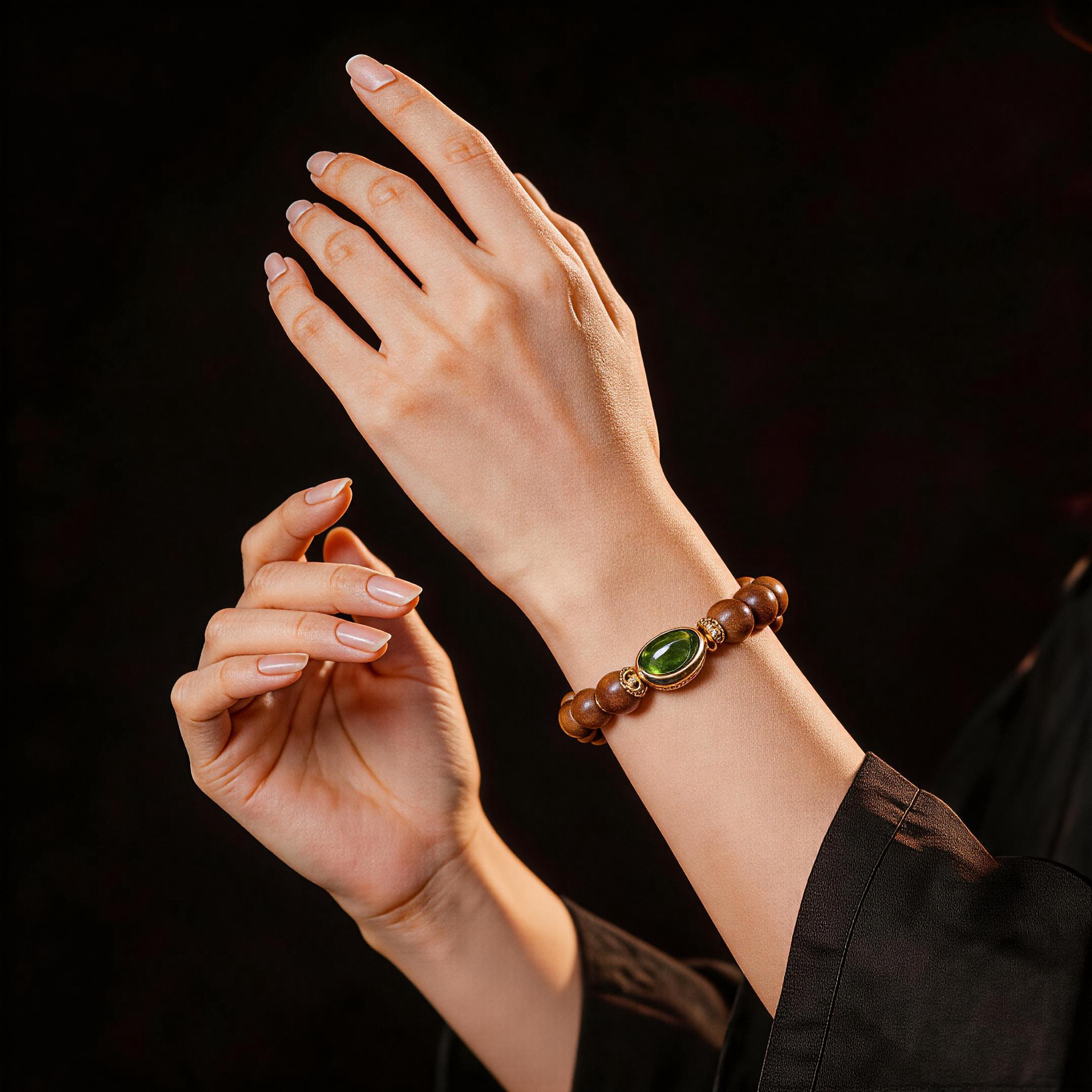 Earth Energy Peridot Bracelet-Karmasoul