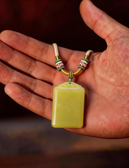 Jade Amulet for Protection & Inner Peace
