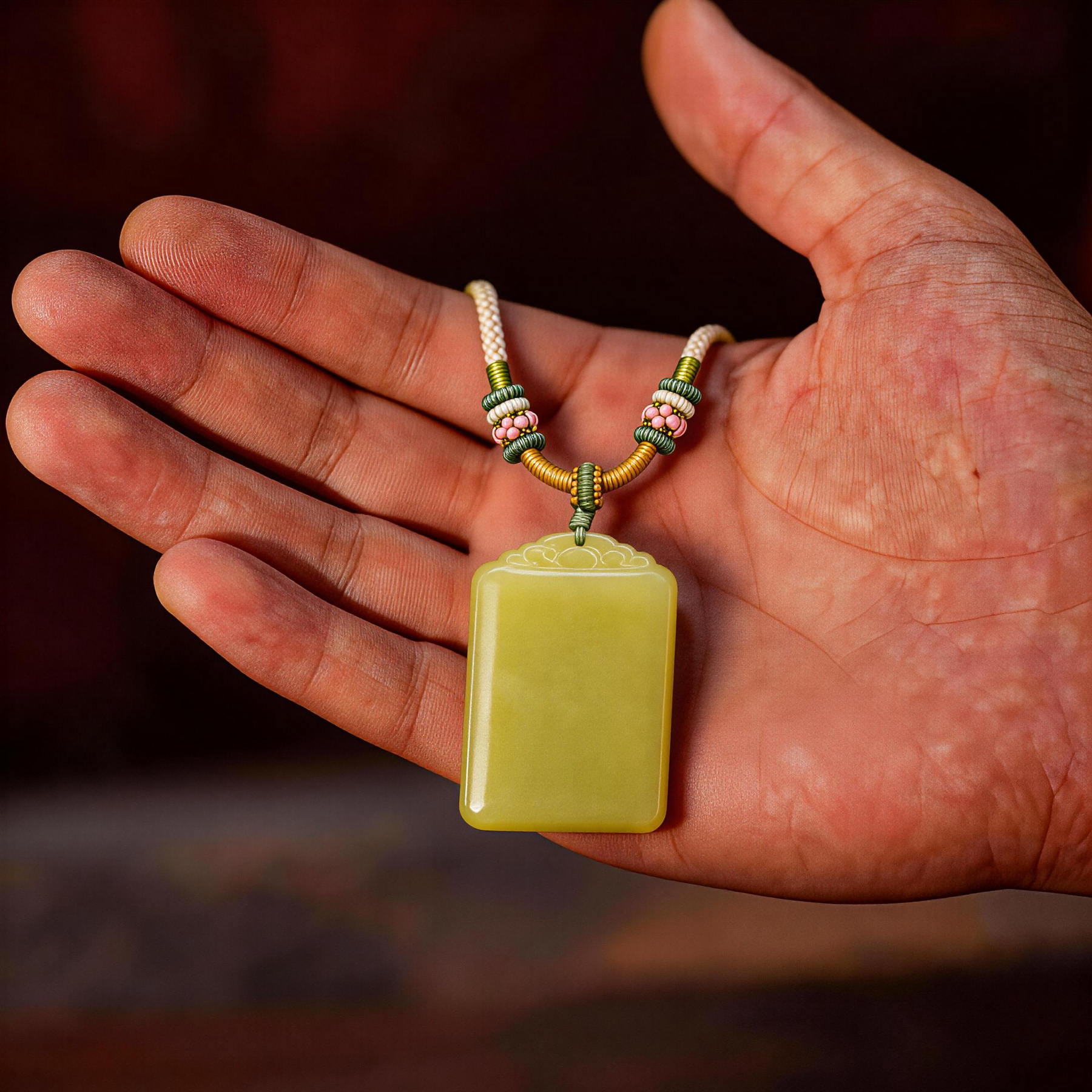 Jade Amulet for Protection & Inner Peace-Karmasoul