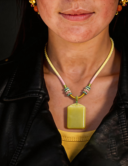 Jade Amulet for Protection & Inner Peace