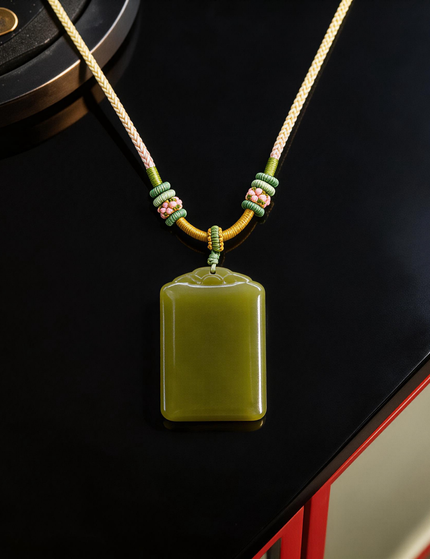 Jade Amulet for Protection & Inner Peace