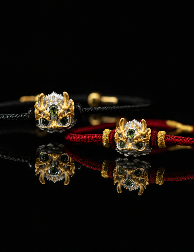 Guardian Qilin Peridot Bracelet-Karmasoul