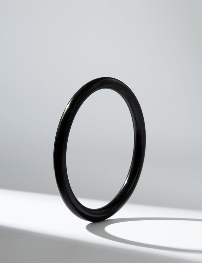 Natural Jade Bangle — Style A
