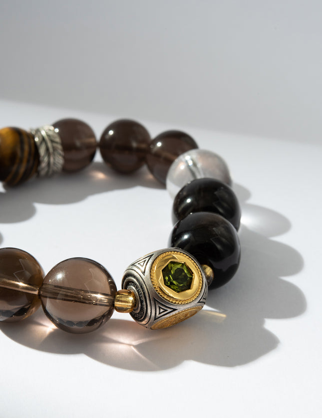 Multigem Treasure Jade Bracelet