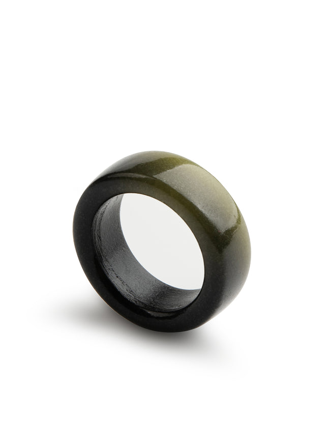 Natural Jade Ring — Style B — product view 1