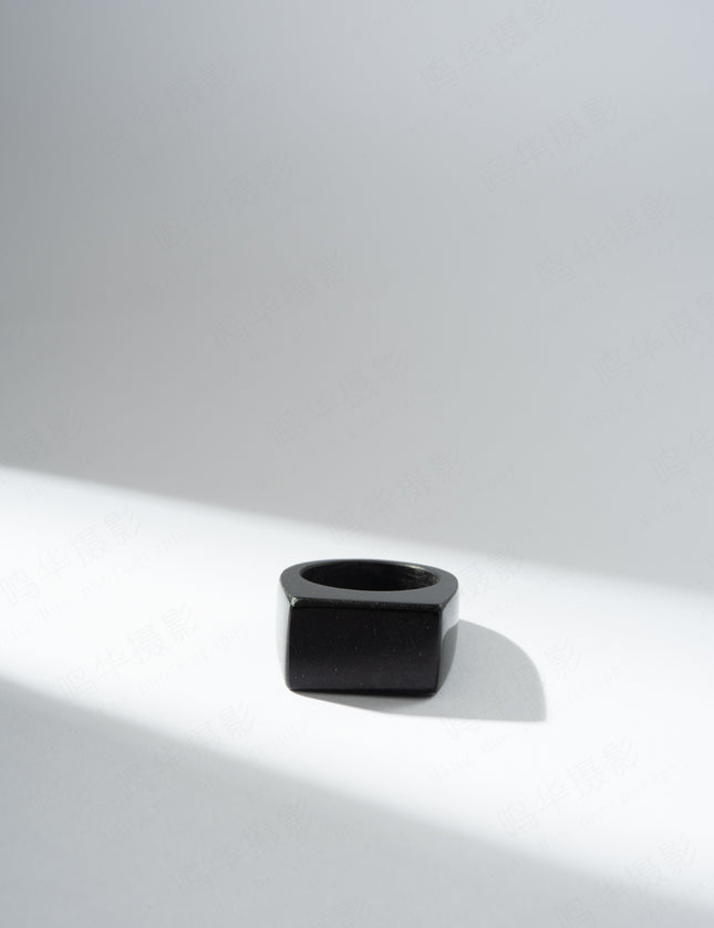 Natural Jade Ring — Style C — product view 2