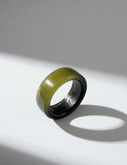 Natural Jade Ring — Style G — product view 3