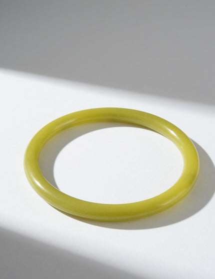 Natural Jade Bangle — Style C — product view 1