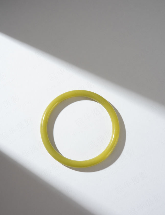 Natural Jade Bangle — Style C — product view 2