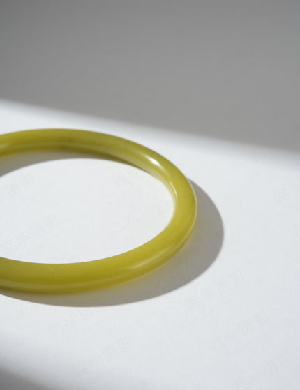 Natural Jade Bangle — Style C — product view 5