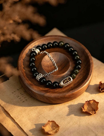 Vajra Jade Beaded Bracelet