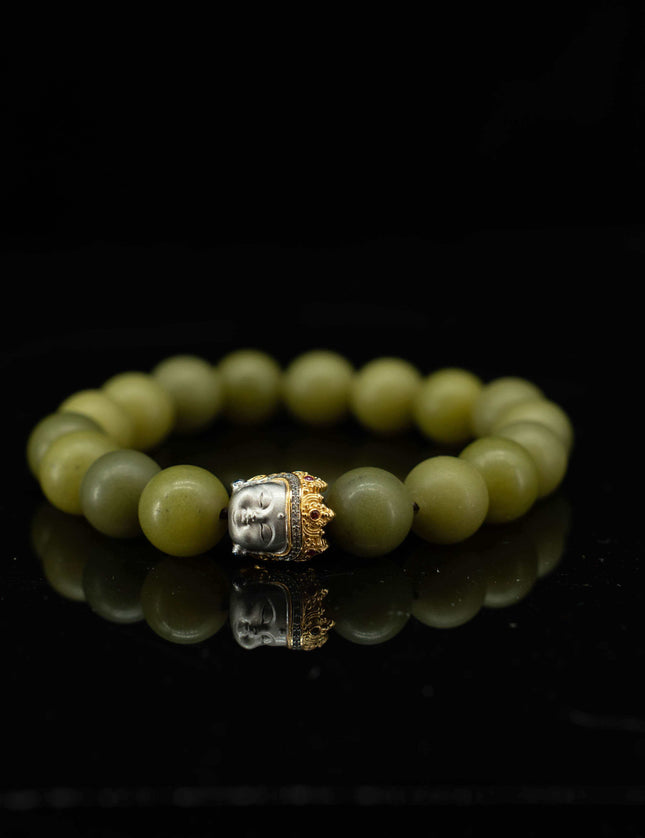 Buddha Guardian Jade Bracelet-Karmasoul
